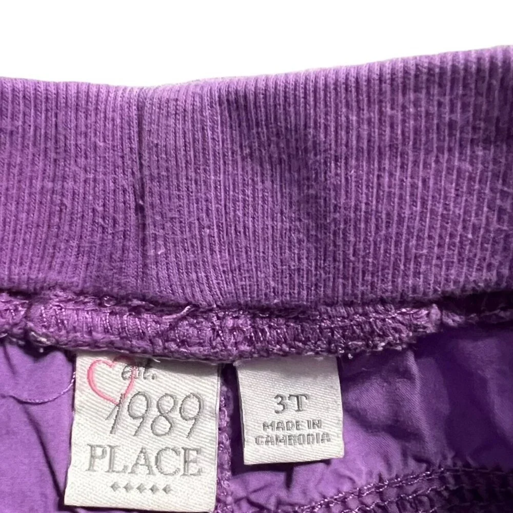 Children's Place 3T Purple Pull-On Shorts